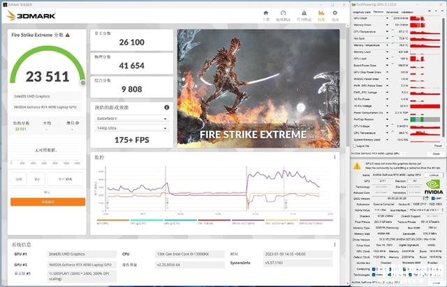 雷神ZERO 2023游戏本(i9 13900HX+RTX4080)评测，笔记本评测网（bjbpc.com）