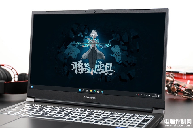 七彩虹将星X15 XS笔记本（i7 12650H+3050）评测，笔记本评测网（bjbpc.com）