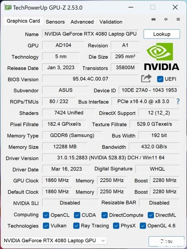华硕灵耀X Ultra笔记本（i9 13905H+RTX4080）评测，笔记本评测网（bjbpc.com）