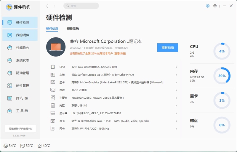 最新笔记本评测：Surface Laptop Go 3评测，权威笔记本评测网站,www.dnpcw.com