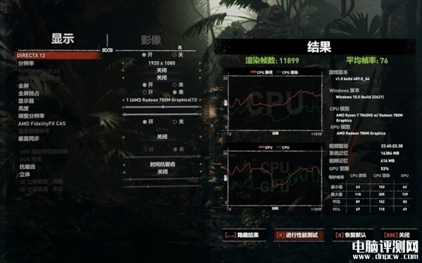 Redmi Book Pro 15锐龙版笔记本（R7-7840HS）评测，笔记本评测网（bjbpc.com）