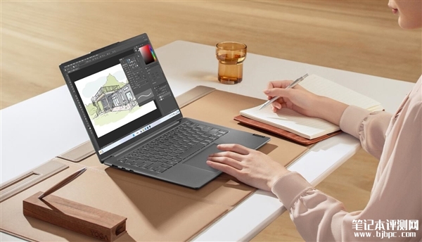 联想YOGA Pro14s轻盈版笔记本发布 锐龙7 7840HS+3K 120Hz屏售价5699元，笔记本评测网（bjbpc.com）