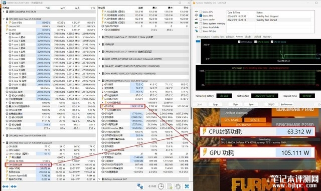 七彩虹隐星P16 TA 24笔记本(i7 13650HX+RTX4070）评测，笔记本评测网（bjbpc.com）