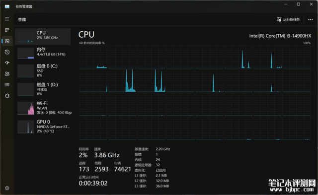 七彩虹将星X17 Pro Max笔记本（(i9 14900HX+RTX4090)）评测，笔记本评测网（bjbpc.com）