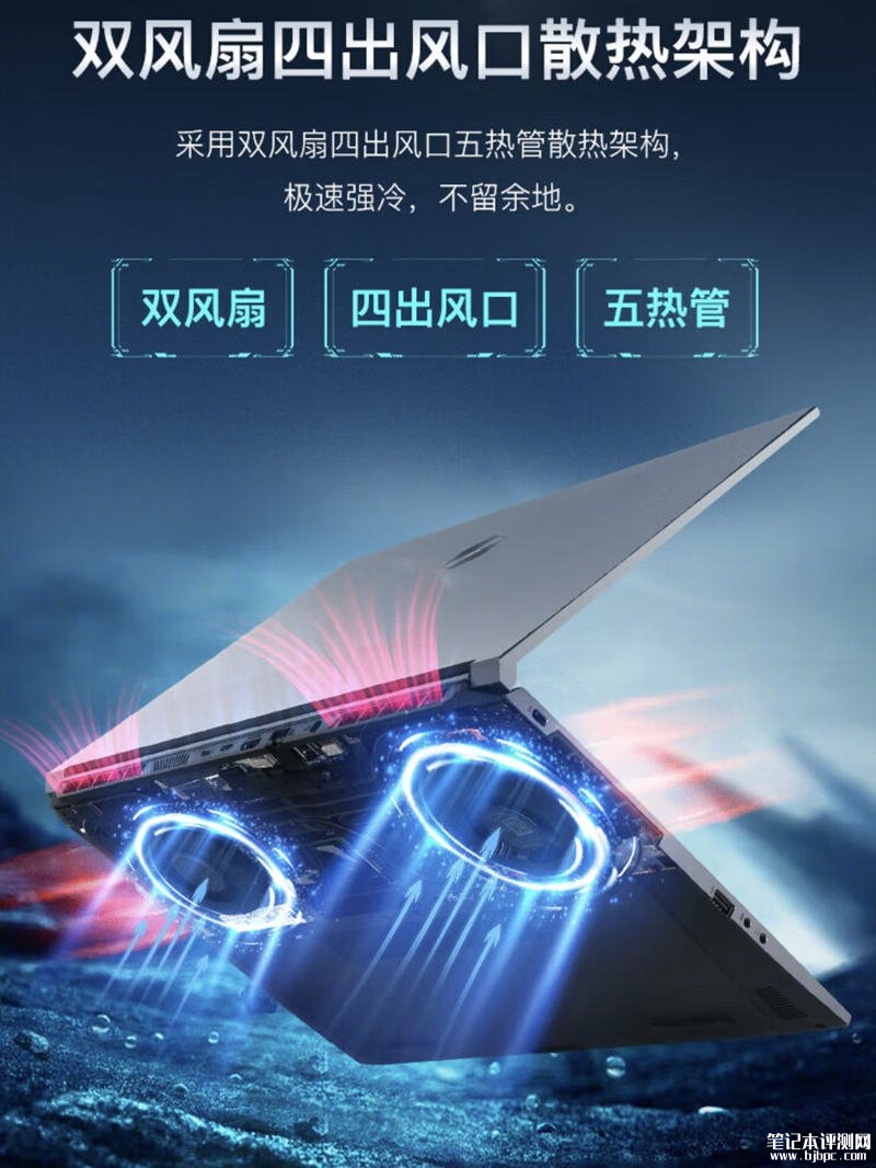 机械革命极光15笔记本新配置上市 i5-12450HX+RTX4050+16G+512G售价5099元，笔记本评测网（bjbpc.com）