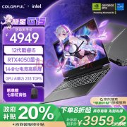 入门游戏本推荐 七彩虹隐星G15 24（i5-12450H RTX4050 16G 512G）仅需4079.2元