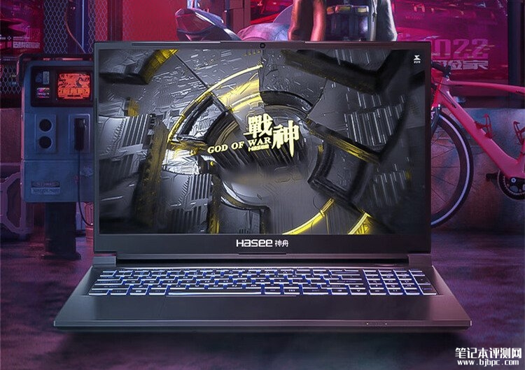 神舟战神Z8笔记本新配置上市 酷睿9-270H RTX4060 16G 1T售价7999元，笔记本评测网（bjbpc.com）