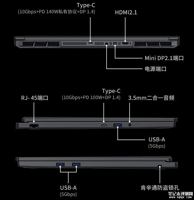 机械革命旷世X Pro开售 酷睿i9-14900HX+RTX5070Ti国补价格8499元，笔记本评测网（bjbpc.com）