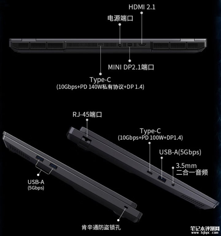 机械革命苍龙16X Pro游戏本上市 搭载R9 9955HX+RTX5070Ti国补价格11499元，笔记本评测网（bjbpc.com）