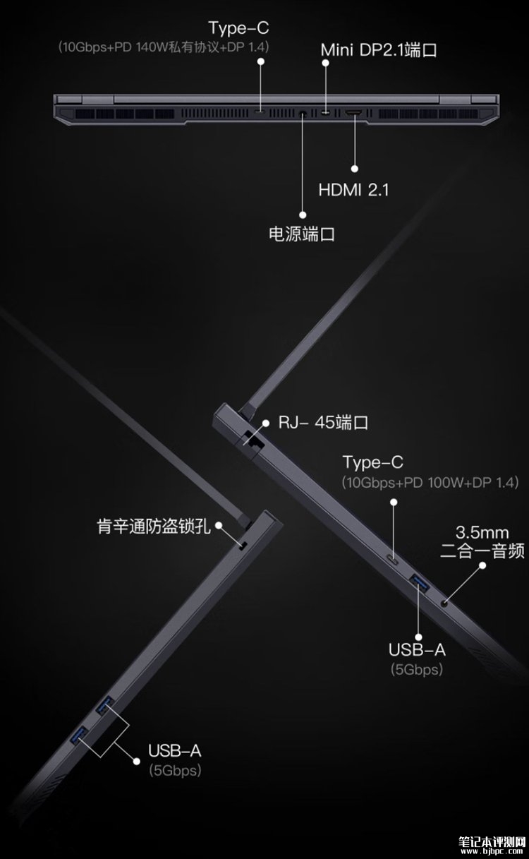 机械革命蛟龙16 Pro 2025款笔记本新配置发布 搭载R9 7845HX+RTX5060价格暂未公布，笔记本评测网（bjbpc.com）