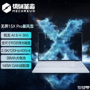 机械革命无界15X Pro笔记本（锐龙AI 9H 365 32G 1T)评