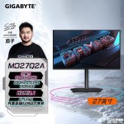 技嘉MO27Q2A显示器上架 27英寸+2K+280Hz+QD-OLED+双扬声器售价3199元