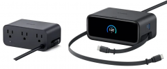 安克7合1Nano充电站发布 1.3英寸LCD屏加持+磁吸伸缩线+智能分配