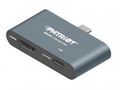 Patriot博帝三合一移动存储扩展坞发布 4K输出+100W快充 21g轻量化设计