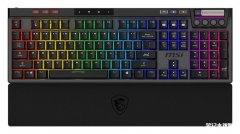 微星STRIKE PRO WIRELESS三模无线机械键盘发布 搭载凯华夜阑轴Pro段落轴体