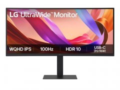 LG 34U650A-B显示器发布 34英寸曲面屏+3440×1440+100Hz+IPS屏