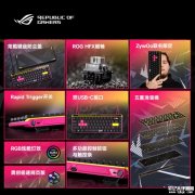 华硕ROG联名《CS》选手Zywoo发布特别版魔导士Falchion Ace HFX磁轴键盘