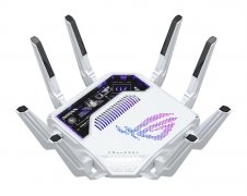 华硕ROG Rapture GT-BE19000AI路由器上架 全球首款AI电竞路由器+WiFi 7三频19Gbps+20Gbps链路聚合售价899美元
