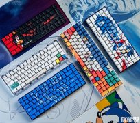 Higround第二弹世嘉联名外设键盘键帽鼠标垫三件套发布 索尼克×Dreamcast经典重现
