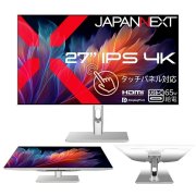JAPANNEXT JN-IPST27U-FLDC6触控显示器发布 十点触控与支架创新设计