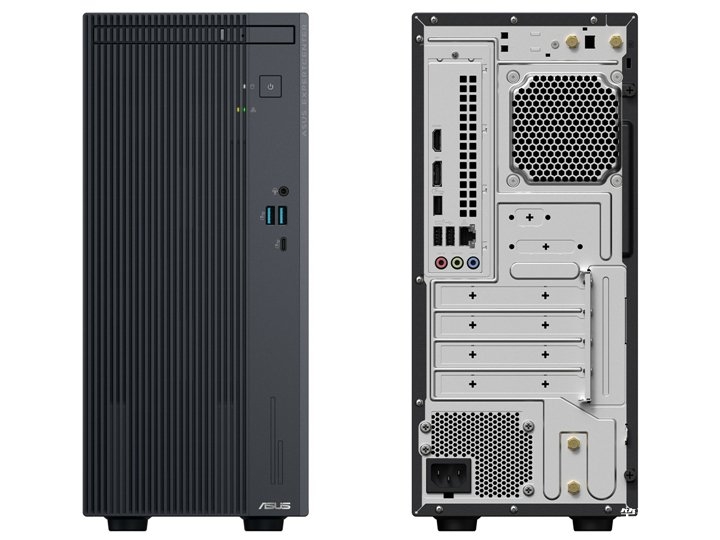 华硕ExpertCenter P500 Mini Tower商用台式机发布 16L机箱搭载锐龙200系列处理器+支持PCIe插槽配置可选配独显,笔记本评测网(bjbpc.com)