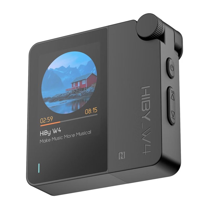 海贝HiBy W4解码耳放上架销售 全功能触摸屏+1500mAh电池6小时续航价格为698元,笔记本评测网(bjbpc.com)