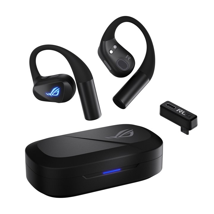 华硕ROG首款开放式电竞耳机Cetra Open Wireless发布 14.2mm类钻碳振膜+四麦克风阵列,笔记本评测网(bjbpc.com)