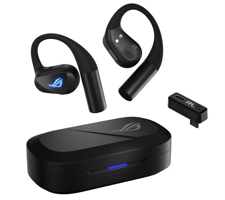 华硕ROG Cetra Open Wireless开放式电竞耳机发布 四麦克风系统+低频优化模式,笔记本评测网(bjbpc.com)