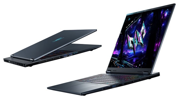 宏碁掠夺者Helios Neo 16S AI游戏笔记本发布 酷睿Ultra9 386H处理器搭配RTX5070显卡,笔记本评测网(bjbpc.com)