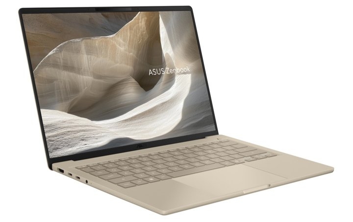 华硕ZenBook A14发布 1千克超轻机身+14英寸OLED屏+骁龙X2 Elite处理器,笔记本评测网(bjbpc.com)