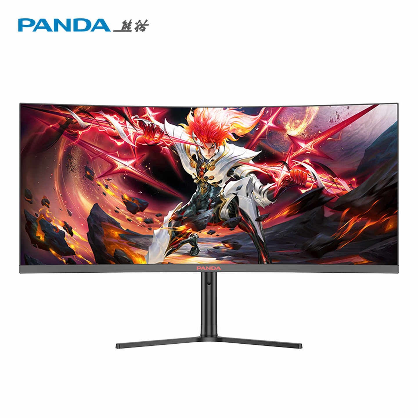 熊猫MX34U7显示器上架销售 34英寸21:9带鱼屏+WQHD 240Hz价格1299元，笔记本评测网（bjbpc.com）
