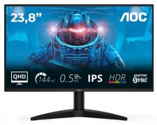 AOC Q24B36X/Q27B36X显示器海外发布 23.8/27英寸+2K 144Hz+IPS面板
