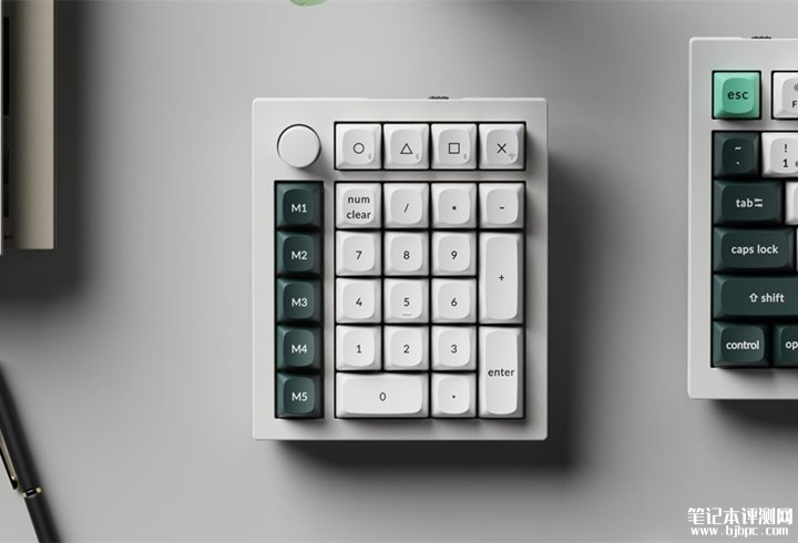Keychron Q0 HE发布 首款磁轴数字小键盘,笔记本评测网(bjbpc.com)