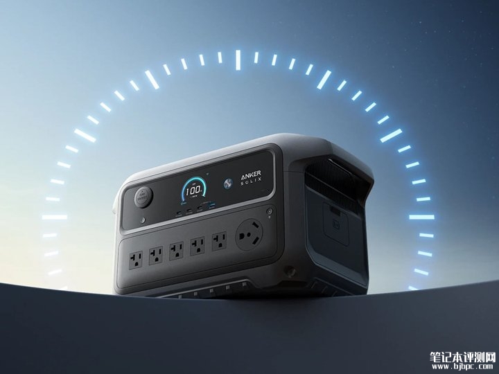 Anker安克Solix C2000 Gen 2户外电源发布 4000W峰值功率与磷酸铁锂长寿命电池，笔记本评测网（bjbpc.com）