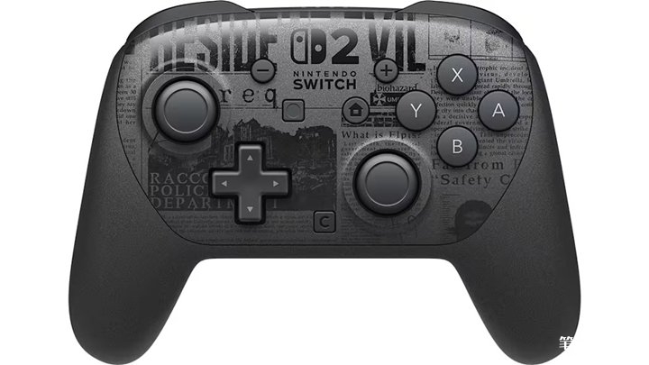 《生化危机:安魂曲》限定版Switch 2 Pro手柄上市,笔记本评测网(bjbpc.com)