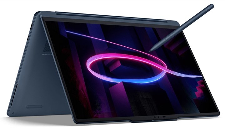 联想Yoga 9i 2-in-1 Aura Edition(14英寸,11代)翻转本发布，笔记本评测网（bjbpc.com）