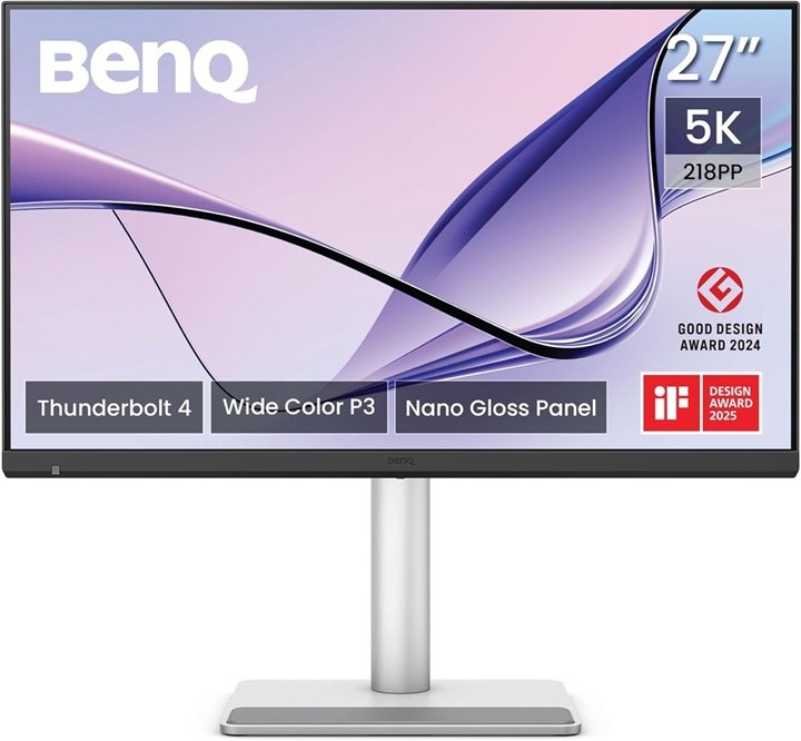 明基MA270S显示器发布 27英寸+5120x2880分辨率,笔记本评测网(bjbpc.com)