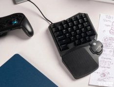 Keychron C0 HE 8K单手游戏键盘海外发布 有线连接+35键布局+全POM结构