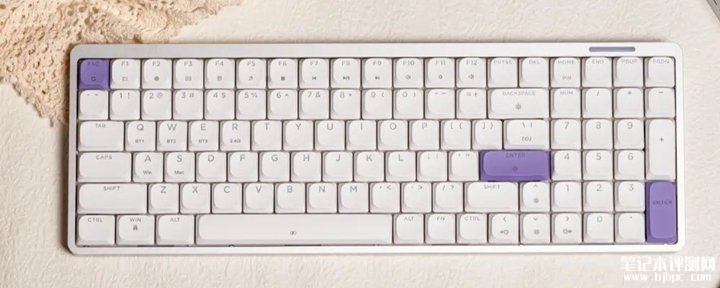EPOMAKER LUMA100矮轴三模机械键盘发布 96%紧凑配列+三模连接，笔记本评测网（bjbpc.com）
