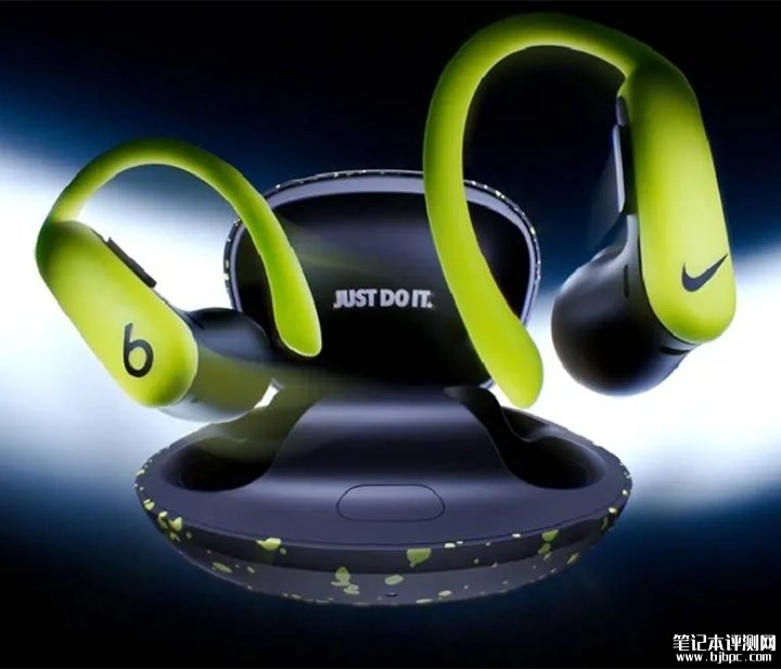 Beats×耐克Powerbeats Pro 2荧光黄哑光黑特别版耳机发布,笔记本评测网(bjbpc.com)