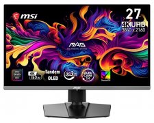 微星MAG 272UP QD-OLED E16显示器发布 26.5英寸第四代QD-OLED面板+UHD 165Hz
