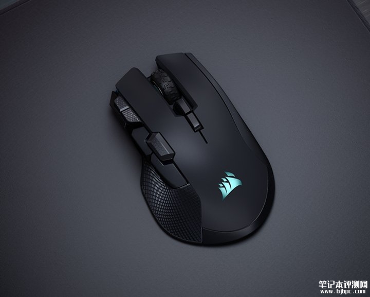 CORSAIR海盗船IRONCLAW WIRELESS SE鼠标发布 配备10个可编程按钮,笔记本评测网(bjbpc.com)