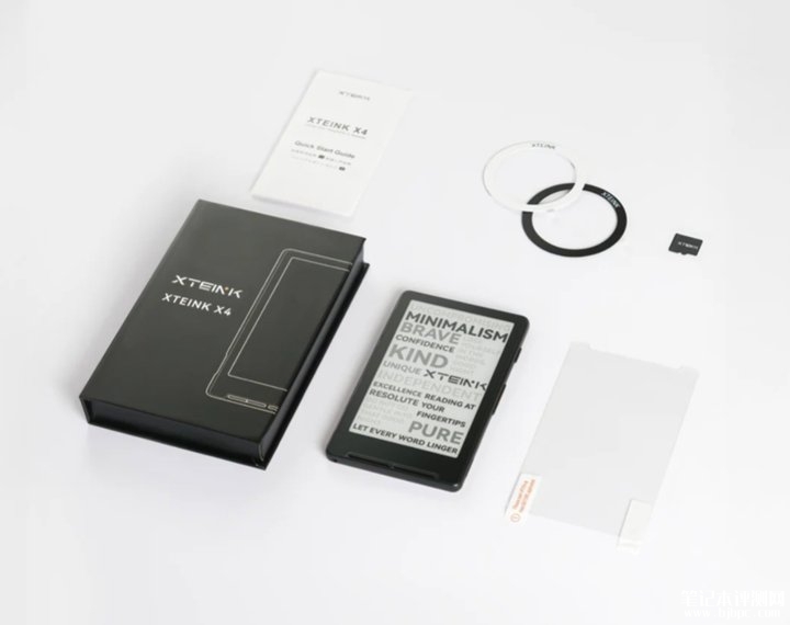 制造商Xteink推出X4黑白墨水屏阅读器 磁吸设计适配iPhone背面 69美元定价开启移动阅读新体验,笔记本评测网(bjbpc.com)