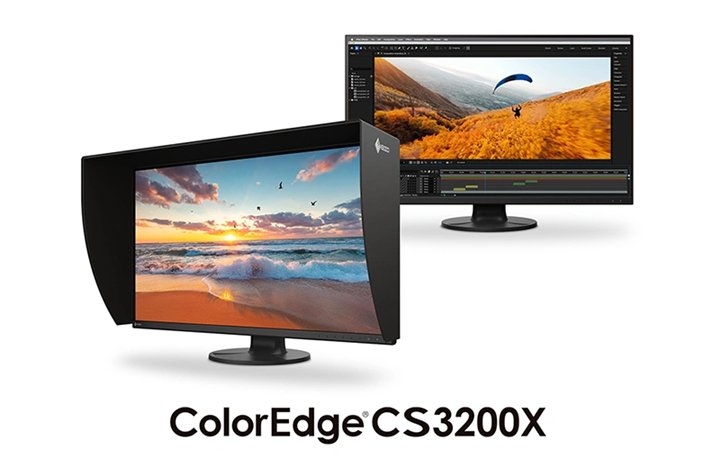 EIZO艺卓ColorEdge CS3200X色彩管理显示器发布 31.5英寸UHD+99% Adobe RGB色域+遮光罩设计,笔记本评测网(bjbpc.com)