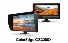 EIZO艺卓ColorEdge CS3200X色彩管理显示器发布 31.5英寸UHD+99% Adobe RGB色域+遮光罩设计