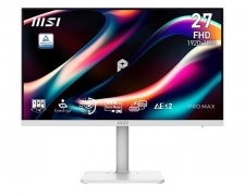 微星PRO MAX 271PHW E14显示器发布 27英寸圆偏光技术+FHD 144Hz