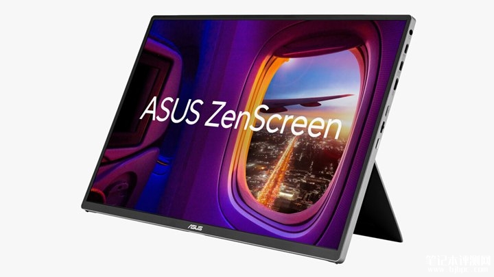 华硕ZenScreen OLED MQ16FC便携显示器上架销售 16英寸OLED屏+100000:1对比度,笔记本评测网(bjbpc.com)