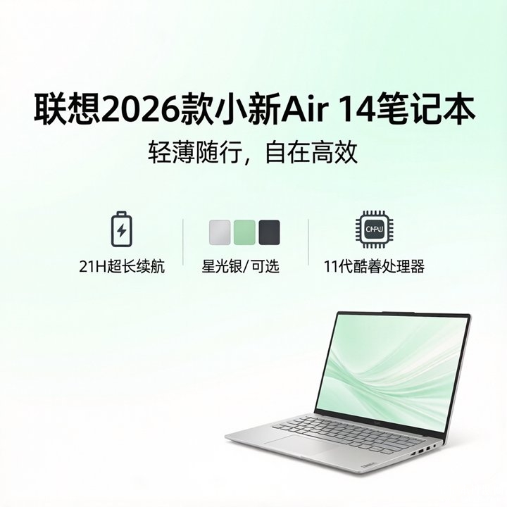 联想2026款小新Air 14笔记本发布 Ultra 5 226V/228V双版本价格5499元起，笔记本评测网（bjbpc.com）