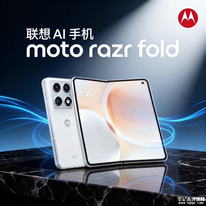 联想摩托罗拉moto razr fold大折叠屏手机发布 骁龙8 Gen 5+6000mAh电池,笔记本评测网(bjbpc.com)