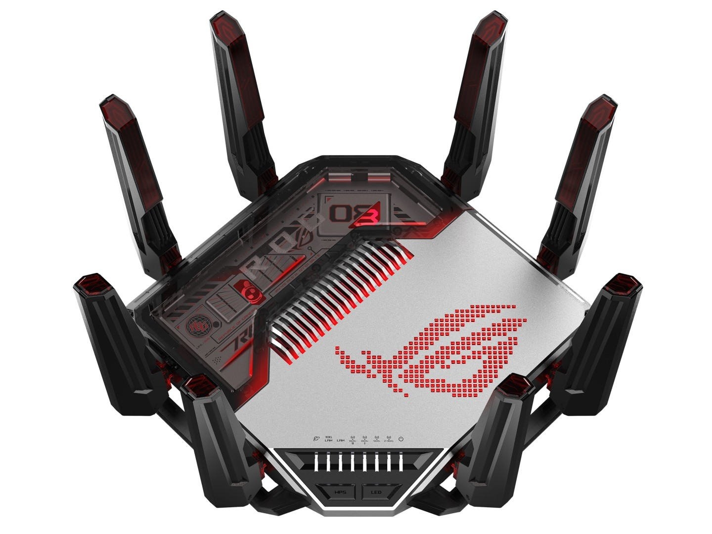 华硕ROG Rapture GT-BN98 Pro上线:全球首款Wi-Fi 8游戏路由器,笔记本评测网(bjbpc.com)